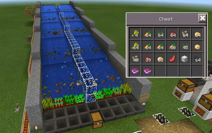 8 Automatic Farms Redstone Minecraft Pe Maps