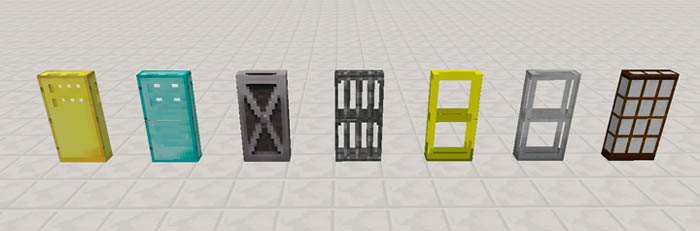 Extra Doors Mod Minecraft Pe Mods Addons