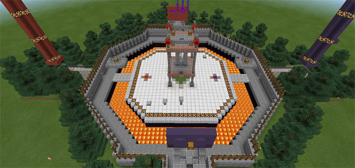 Redstone Pvp The Ruins Pvp Minecraft Pe Maps