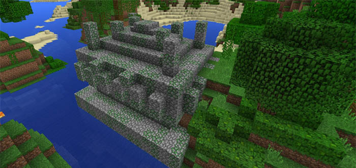 Spawn On A Jungle Temple Minecraft Pe Seeds