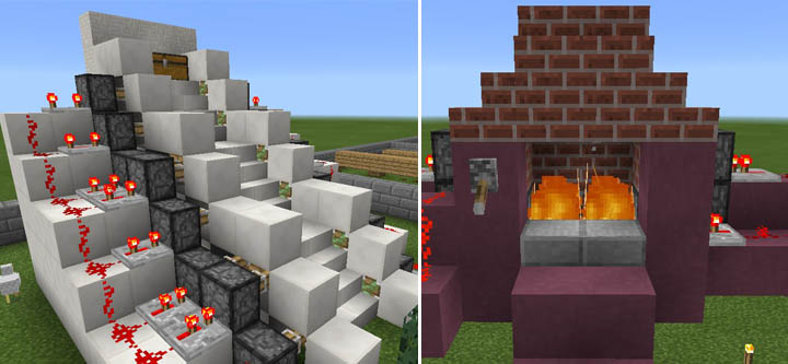 15 Useful Redstone Creations Redstone Minecraft Pe Maps