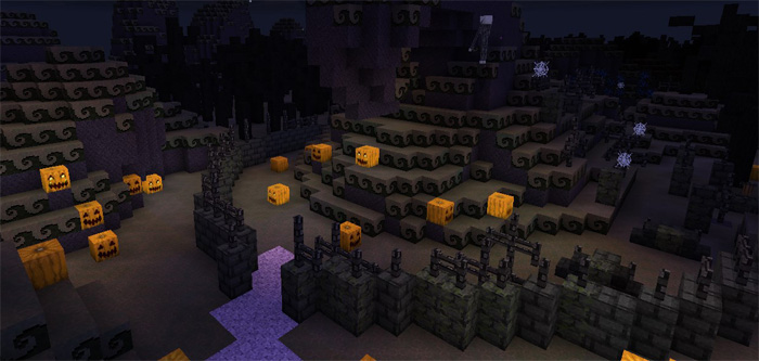 Halloween Town [Creation]  Minecraft PE Maps