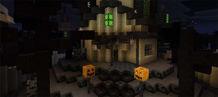 Halloween Town [Creation] Minecraft PE Maps