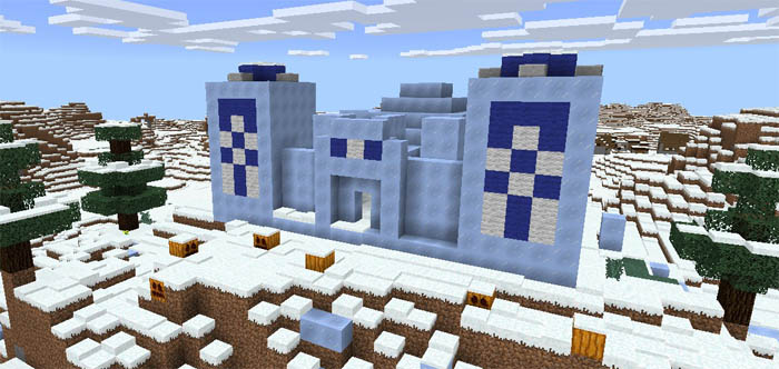 Igloo Village Creation Minecraft Pe Maps - igloo estate roblox