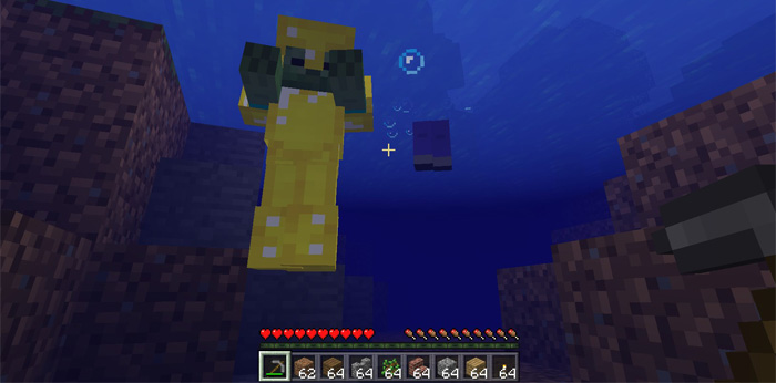 minecraft how to breathe underwater