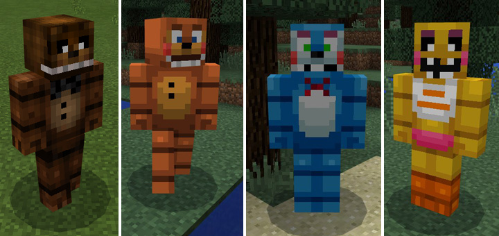 FNAF Pets Addon | Minecraft PE Mods & Addons