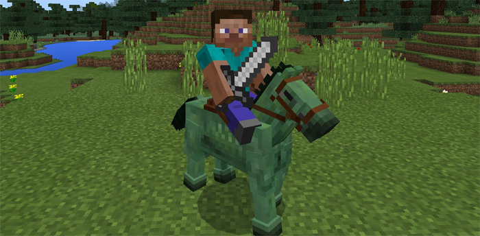 lego minecraft zombie horse