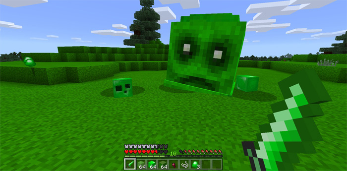 Slime Boss Addon Minecraft Pe Mods Addons