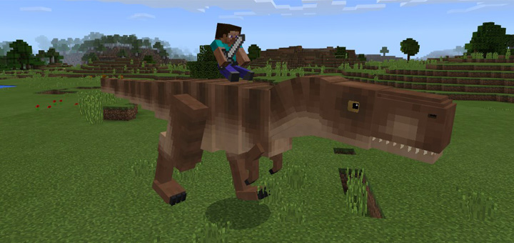 minecraft trex