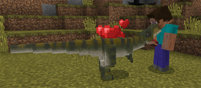 NEW T-REX ADDED IN MINECRAFT !! - JURASSIC WORLD # 4 