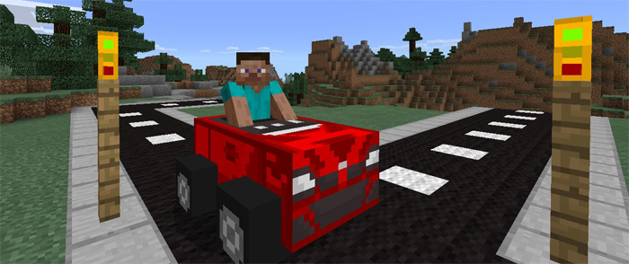 Vehicles Addon Minecraft Pe Mods Addons