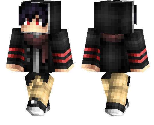  Red Eyes Minecraft PE Skins 