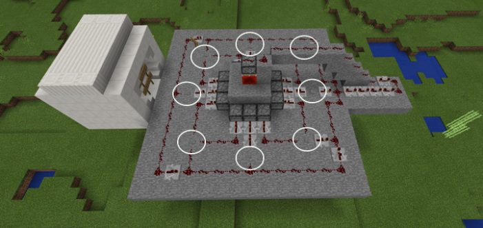 Advanced Tnt Cannon Redstone Minecraft Pe Maps