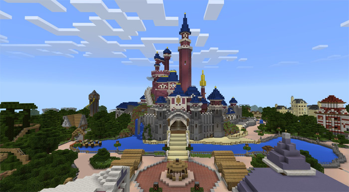 DisneyPark (Theme Park) [Creation] | Minecraft PE Maps