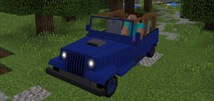Image result for jeep car in minecraft