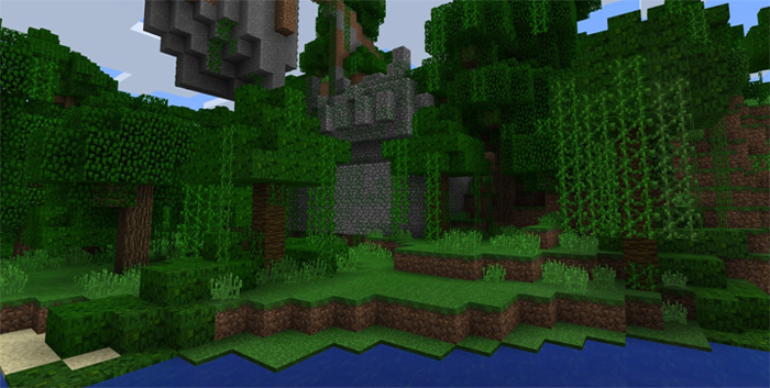 -88171561: Jungle Temple Near Spawn | Minecraft PE Seeds