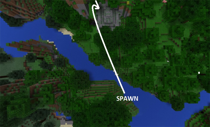 Jungle Temple Near Spawn Minecraft Pe Seeds