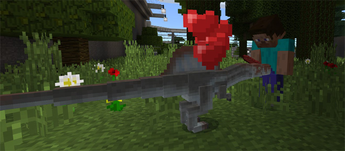 Minecraft pe dinosaur texture pack