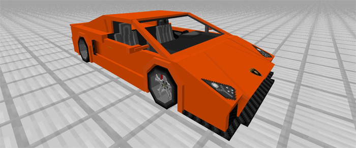 Sports Car Lamborghini Add On Minecraft Pe Mods Addons