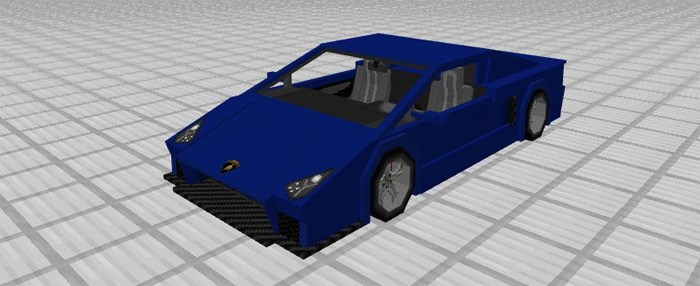 Sports Car Lamborghini Add On Minecraft Pe Mods Addons