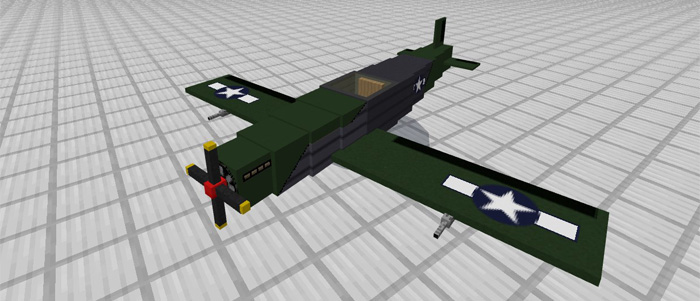 War Plane Add-on | Minecraft PE Mods & Addons