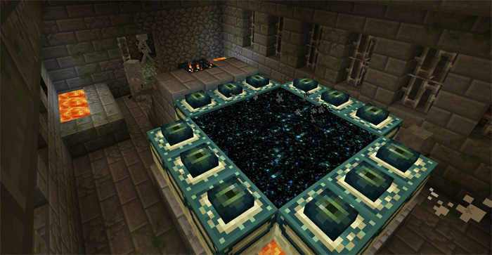 -111411759: Dungeon in Stronghold | Minecraft PE Seeds