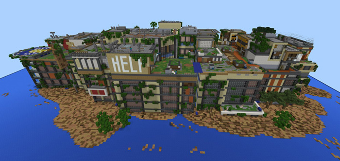 minecraft call of duty zombies map