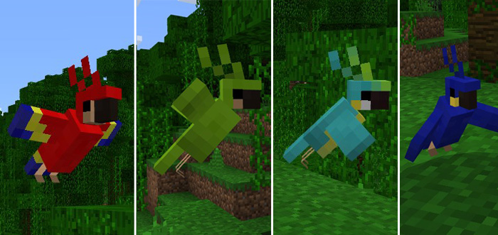 Minecraft Pc Parrots Add On Minecraft Pe Mods Addons