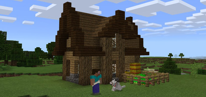 Simple Starter House [Creation] | Minecraft PE Maps