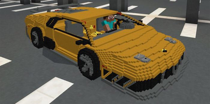 Lamborghini Addon Minecraft Pe Mods And Addons