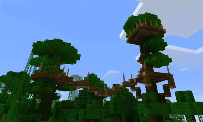 The Jungle [Creation] | Minecraft PE Maps