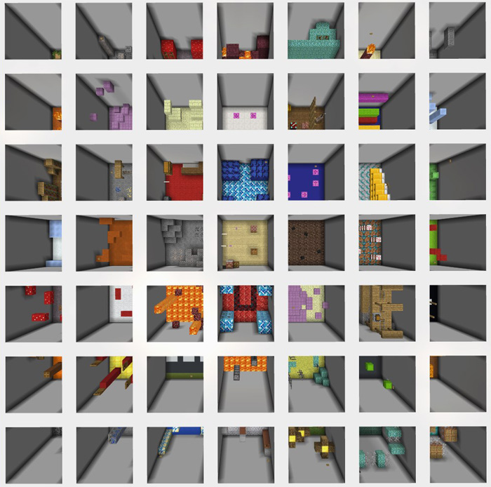 The White Parkour Minecraft Pe Maps