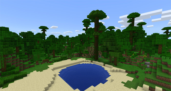 Jungle Survival Island Minecraft Pe Seeds
