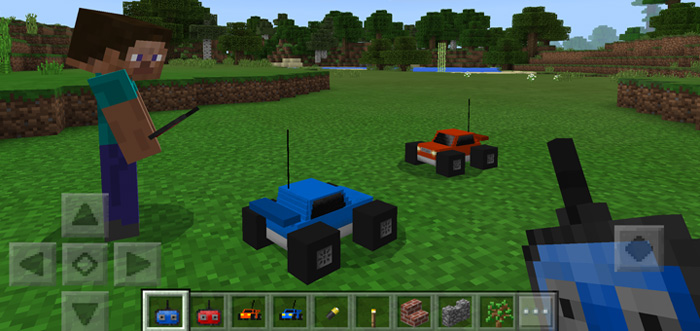 minecraft rc car