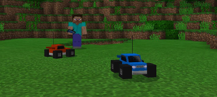 minecraft rc car