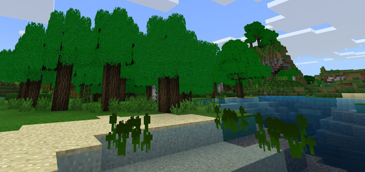 3D Vegetation Pack | Minecraft PE Texture Packs