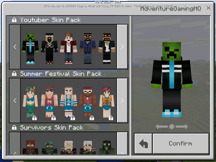 Youtubers Skin Pack 1 2 Beta Only Minecraft Skin Packs