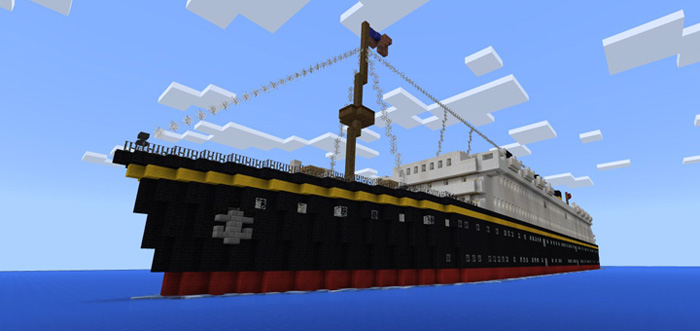 Minecraft Pe Titanic Sinking Map - Sinks Ideas