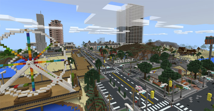 Download Los Angeles Map For Minecraft 1 12 2 1 12 1 1 12 For Free