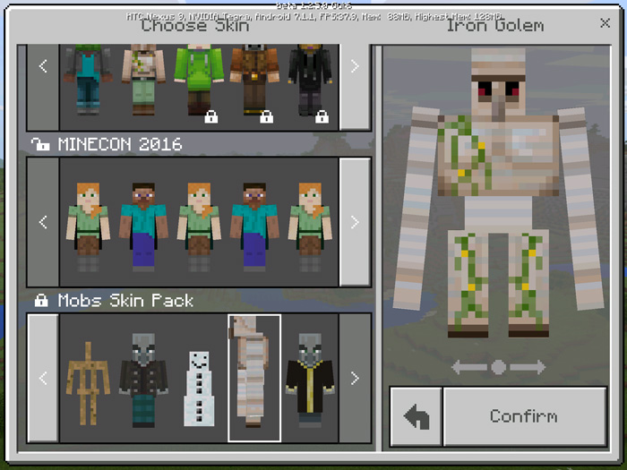 Mobs Skin Pack Beta Only Minecraft Skin Packs