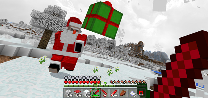 Santa Boss Addon Minecraft Pe Mods Addons
