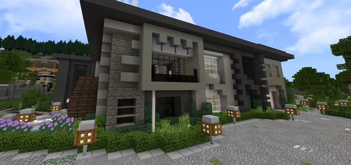 10 000 000 Ultra House Creation Minecraft Pe Maps