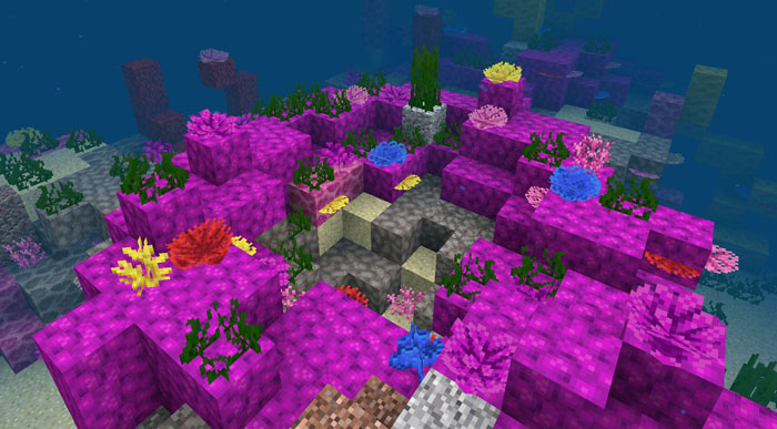 1848996952: Coral Reef, Shipwreck & Buried Treasure Seed (Beta Only