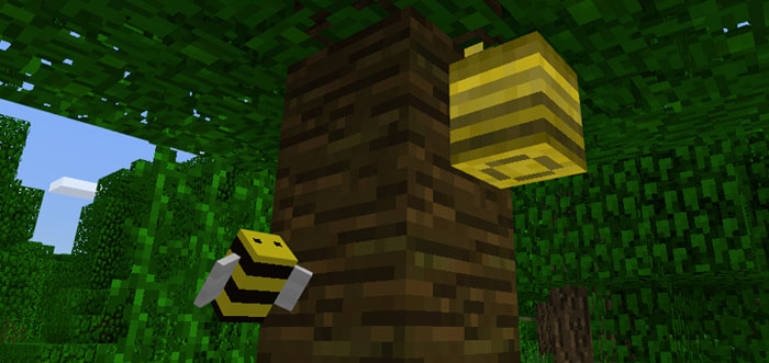 Bumble Bee Addon | Minecraft PE Mods & Addons