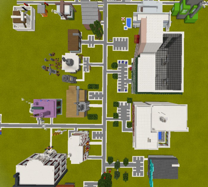 Elmsville A Modern City Roleplay Creation Minecraft Pe Maps