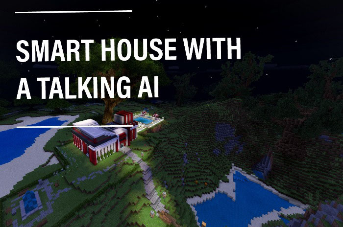 Smart House Talking Ai Creation Minecraft Pe Maps - house with basement roblox