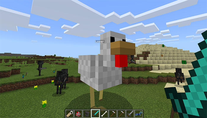 Pesky Chicken Boss Addon Minecraft Pe Mods Addons