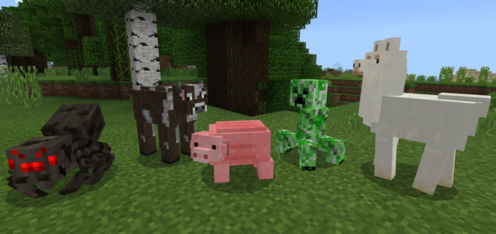 Realistic Mobs Resource Pack | Minecraft PE Texture Packs