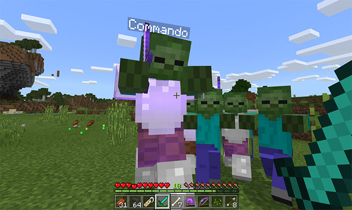 Zombie Commando Boss Add On Minecraft Pe Mods Addons