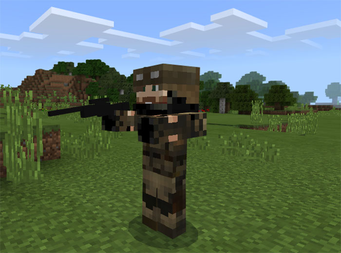 Soldiers Addon | Minecraft PE Mods & Addons